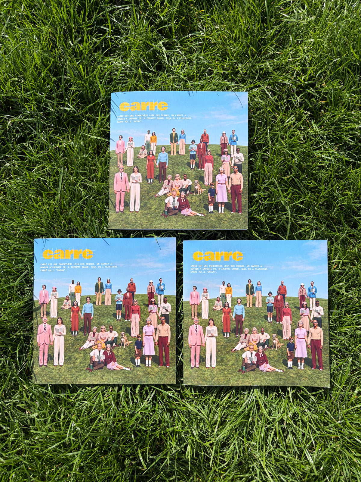 Trio carre UNION